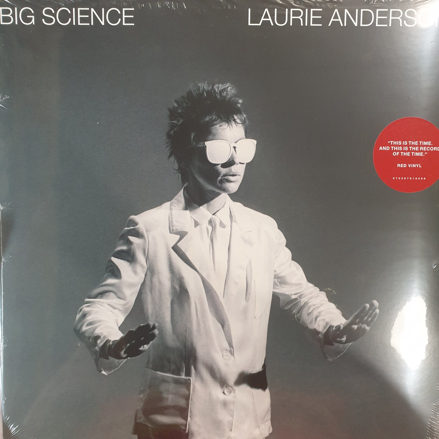 LAURIE ANDERSON - BIG SCIENCE (RED COLOURED) VINYL