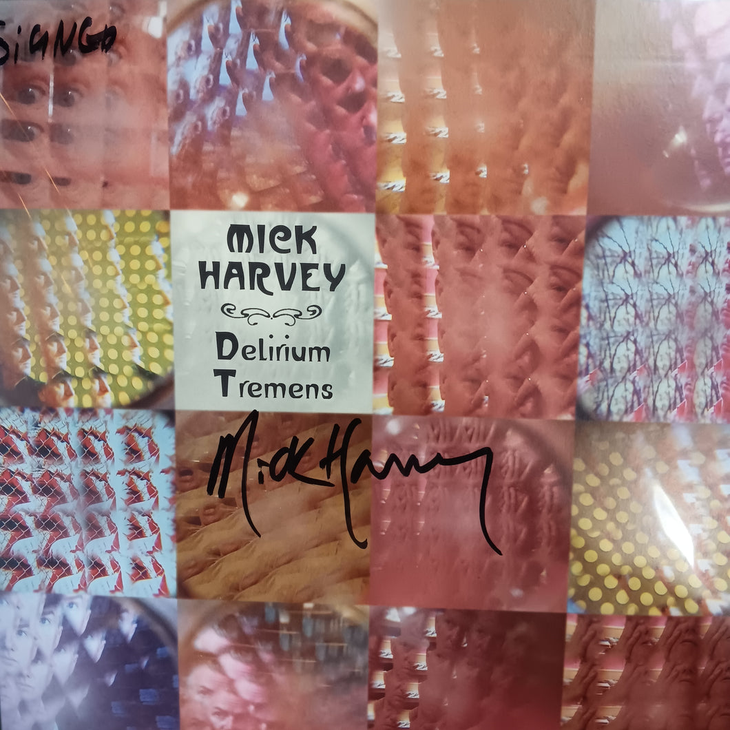 MICK HARVEY - DELIRIUM TREMENS (SIGNED) VINYL