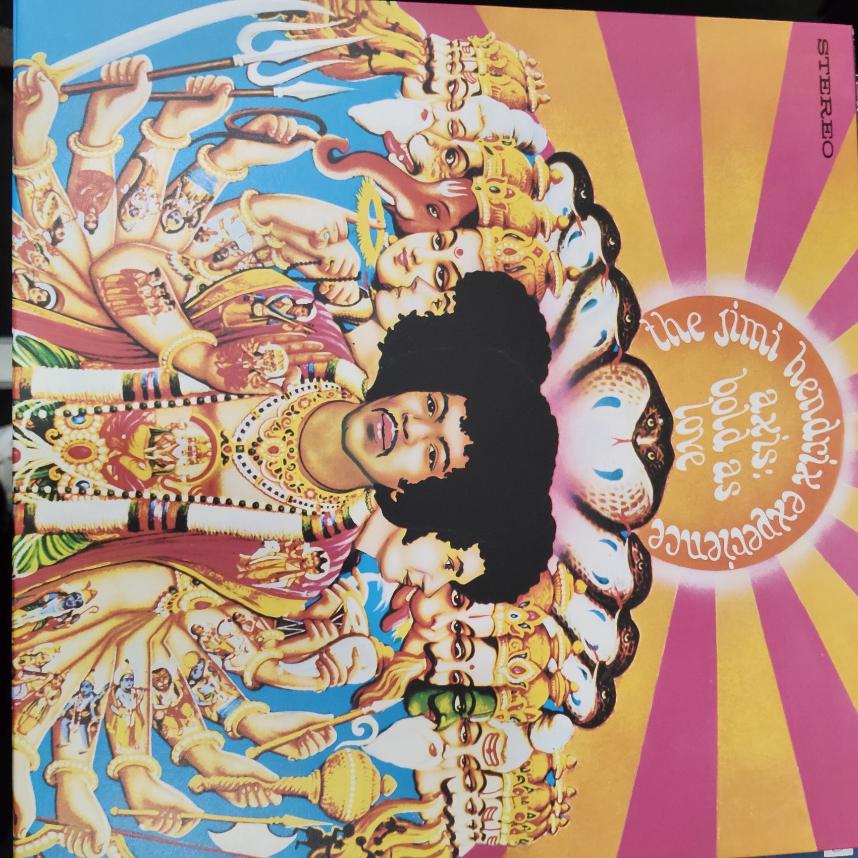 JIMI HENDRIX - AXIS BOLD AS LOVE (USED VINYL 2010 U.S. M- M-)