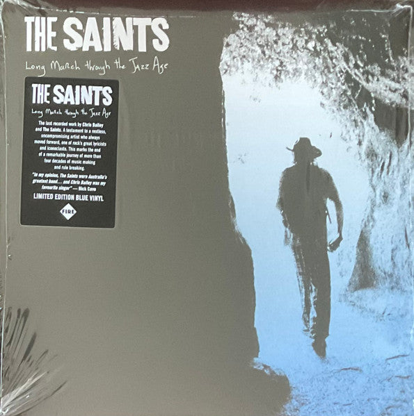 SAINTS - LONG MARCH THROUGH THE JAZZ AGE (BLUE COLOURED) VINYL