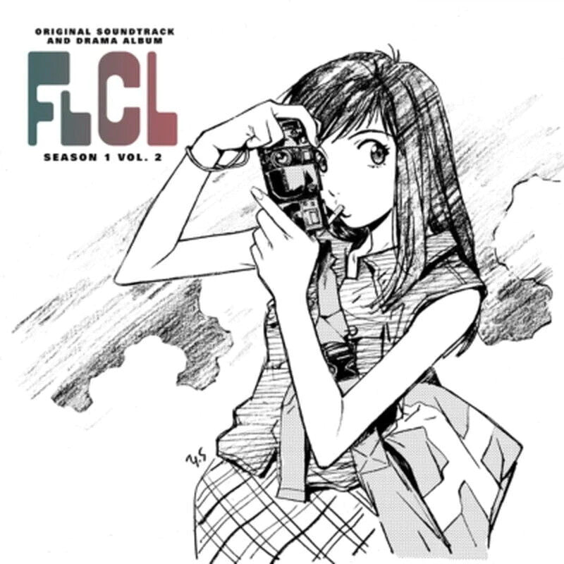PILLOWS - FLCL O.S.T. SOUNDTRACK SEASON 1 VOL 2 (2LP) (BLUE MARBLE COLOURED) VINYL