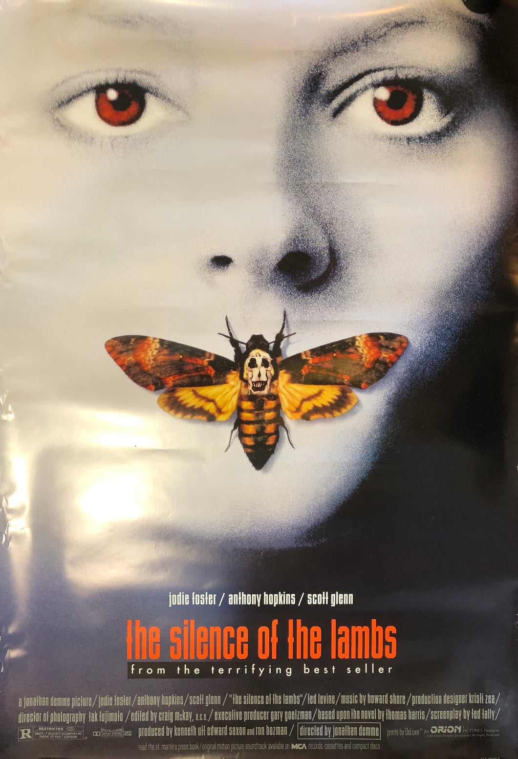 SILENCE OF THE LAMBS (1) - (USED) MOVIE POSTER