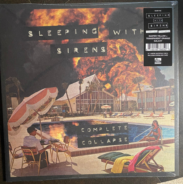 SLEEPING WITH SIRENS - COMPLETE COLLAPSE (COLOURED) VINYL