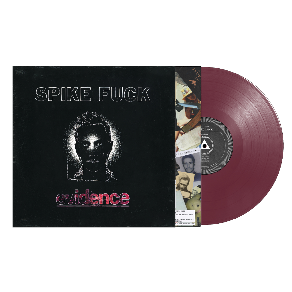 SPIKE FUCK - EVIDENCE (OXBLOOD COLOURED) VINYL