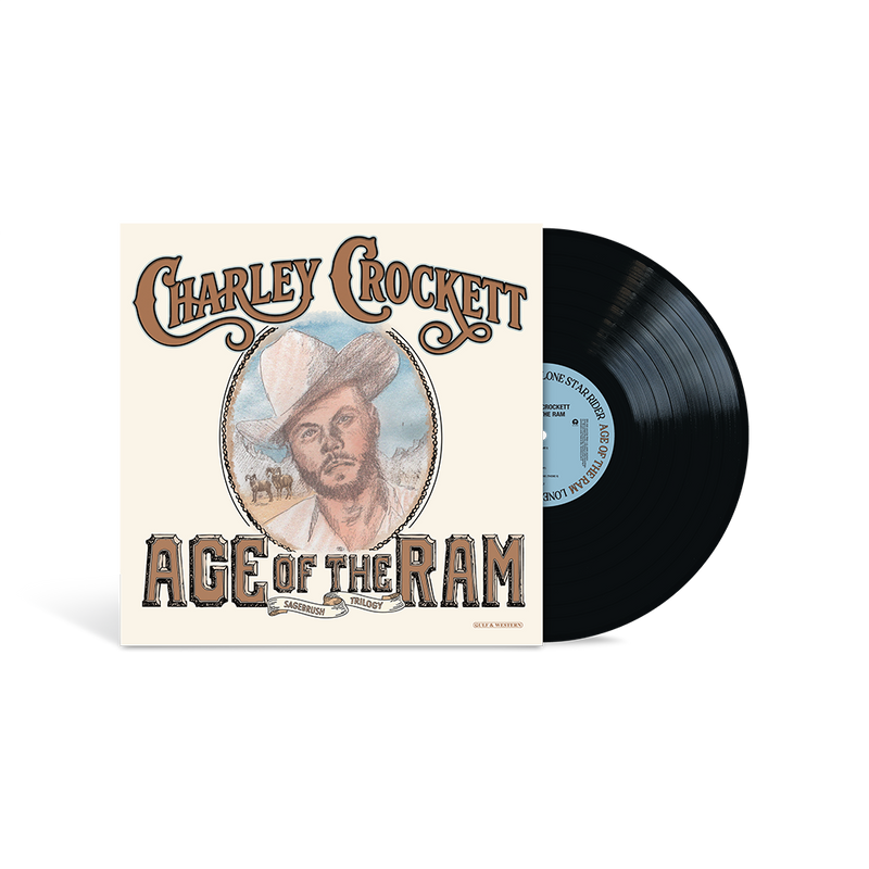 CHARLEY CROCKETT - AGE OF THE RAM VINYL