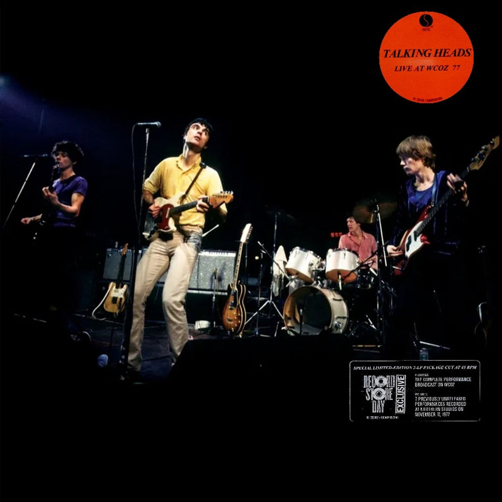 TALKING HEADS - LIVE AT WCOZ 77 (2LP) (45RPM) VINYL