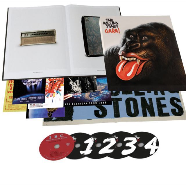 ROLLING STONES - GRRR! : SUPER DELUXE EDITION (5CD+7"+BOOK BOX SET)