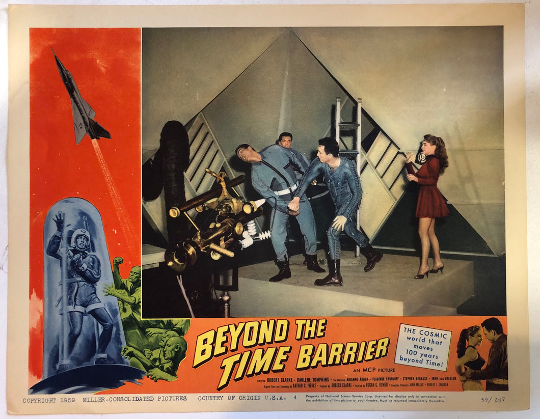 BEYOND THE TIME BARRIER - (USED) LOBBYCARD