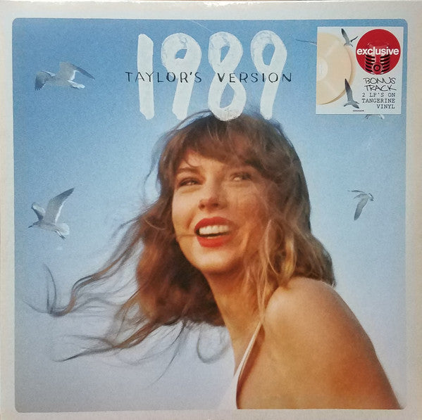 TAYLOR SWIFT - 1989 (TAYLORS VERSION) (2LP) (TANGERINE COLOURED) VINYL