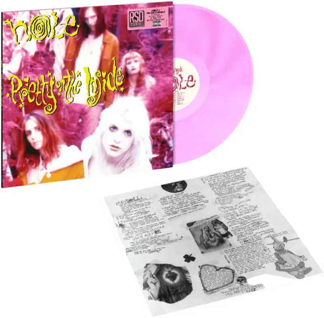 HOLE - PRETTY ON THE INSIDE (PINK CLOUD COLOURED) VINYL
