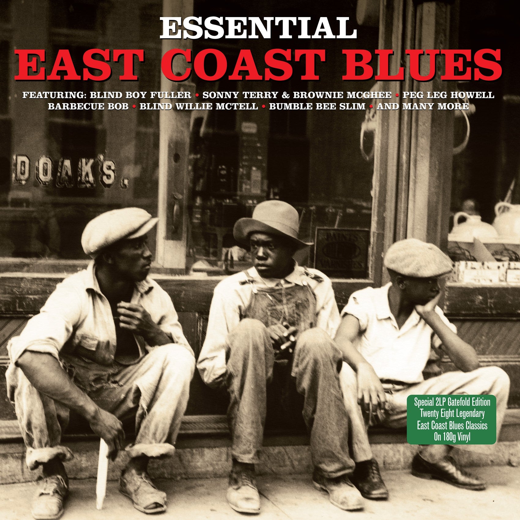 VARIOUS ARTISTS - ESSENTIAL EAST COAST BLUES (2LP) VINYL