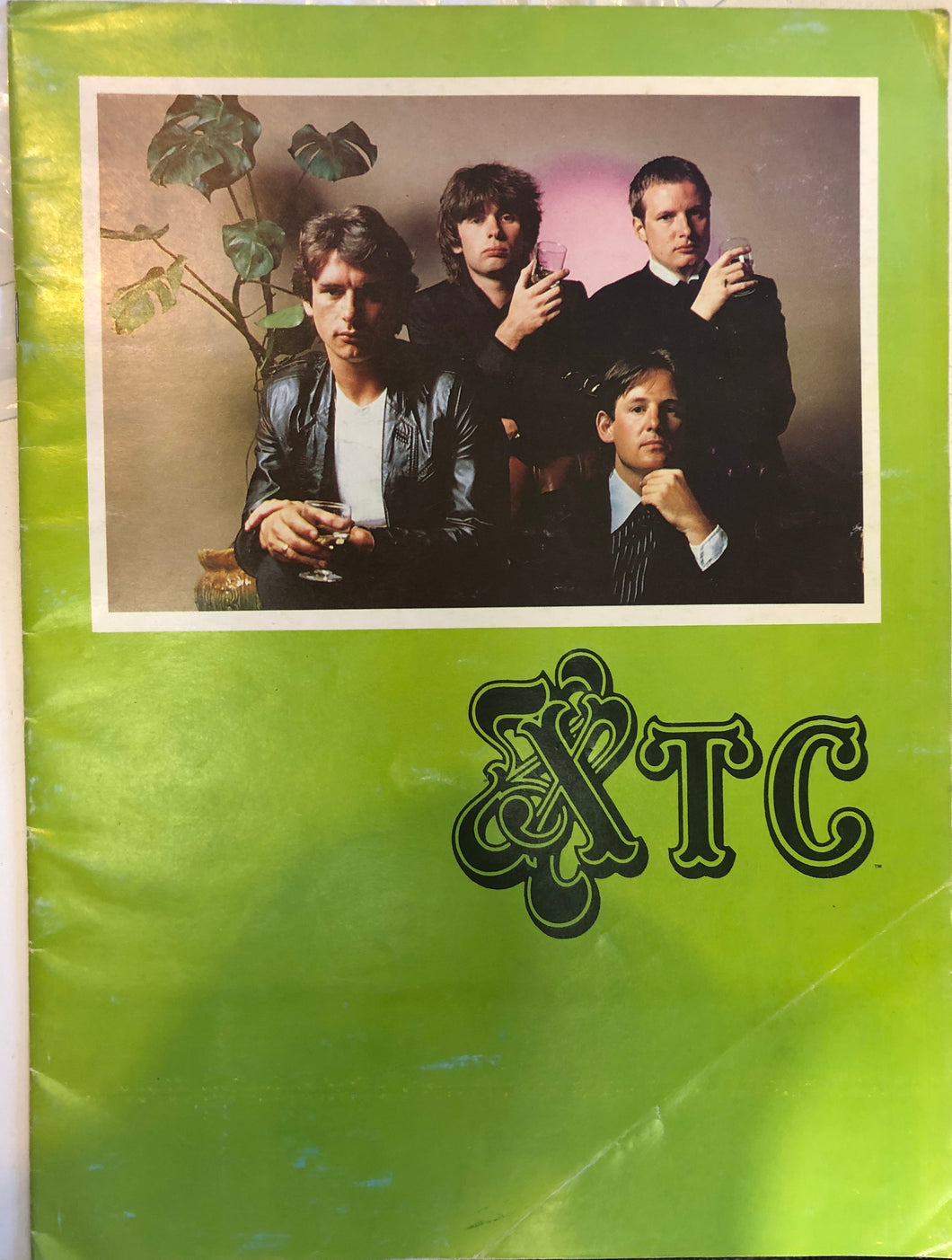 XTC - 1980 WORLD TOUR BOOKLET