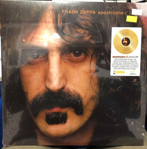 FRANK ZAPPA - APOSTROPHE (GOLD COLOURED) VINYL