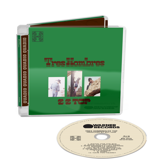 ZZ TOP - TRES HOMBRES (QUADIO & STEREO MIXES) BLU RAY AUDIO