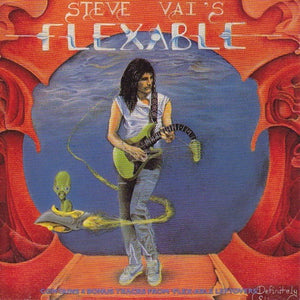 STEVE VAI - FLEXABLE (USED VINYL 1984 US EX+/EX+