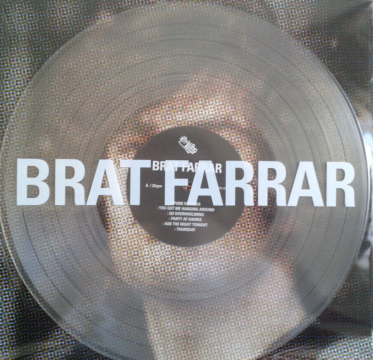BRAT FARRAR - SELF TITLED (CLEAR COLOURED) VINYL