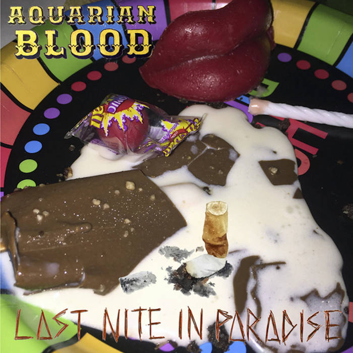AQUARIAN BLOOD - LAST NIGHT IN PARADISE VINYL