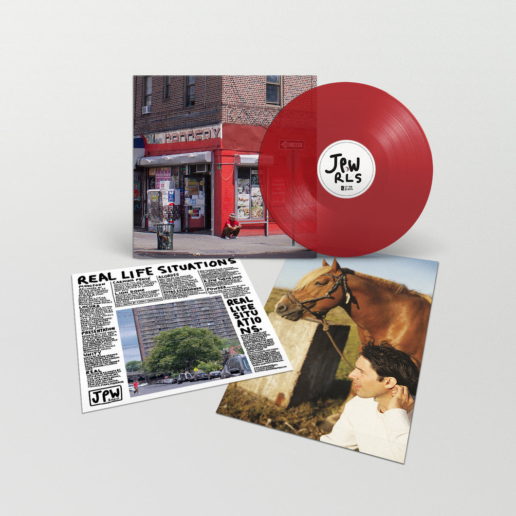 JUAN WAUTERS - REAL LIFE SITUATIONS (RED COLOURED) VINYL
