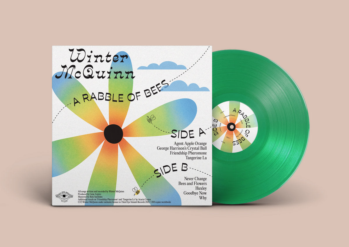 WINTER MCQUINN - A RABBLE OF BEES (COLOURED) VINYL