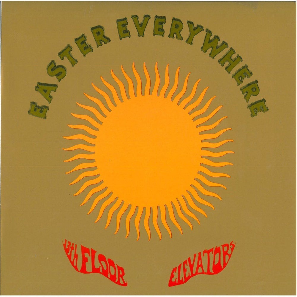 13TH FLOOR ELEVATORS - EASTER EVERYWHERE (PSYCHEDELIC COLOURED) (2LP) VINYL