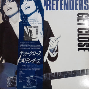 PRETENDERS - GET CLOSE (USED VINYL 1986 JAPAN M- EX+)