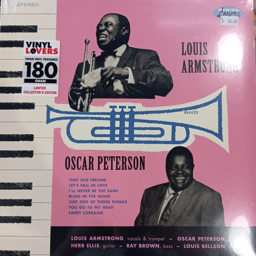 LOUIS ARMSTRONG MEETS OSCAR PETERSON VINYL