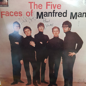 MANFRED MAN - MANN MADE / THE FIVE FACES OF MANFRED MANN (SIGNED 2LP) (USED VINYL 1983 M-/EX)