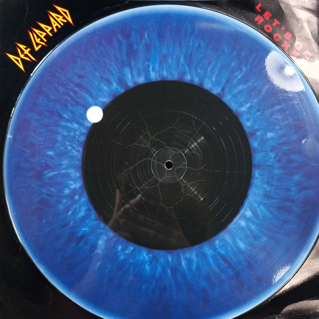 DEF LEPPARD - LETS GET ROCKED (USED VINYL PICTURE DISC)