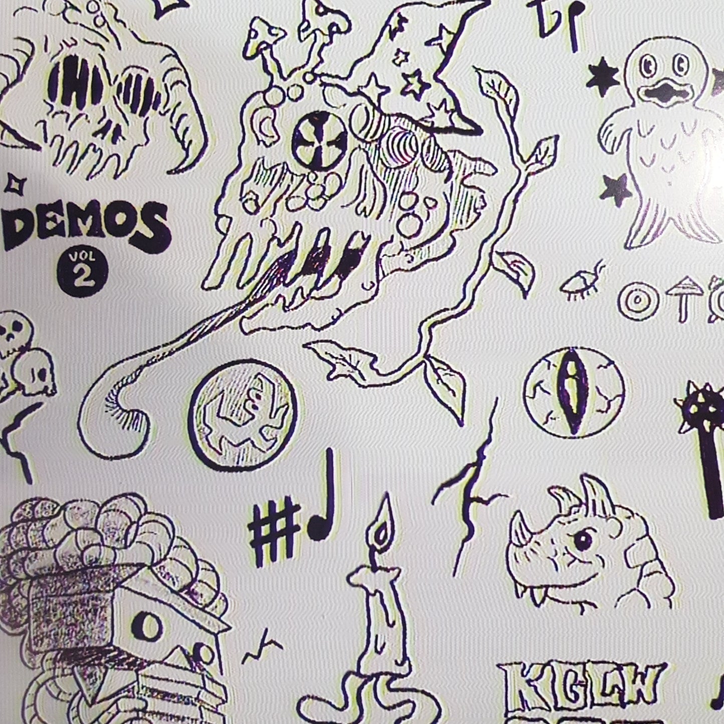 KING GIZZARD AND THE LIZARD WIZARD - DEMO'S VOL 2 - MUSIC TO EAT BANANAS TO (SPLATTER COLOURED) VINYL