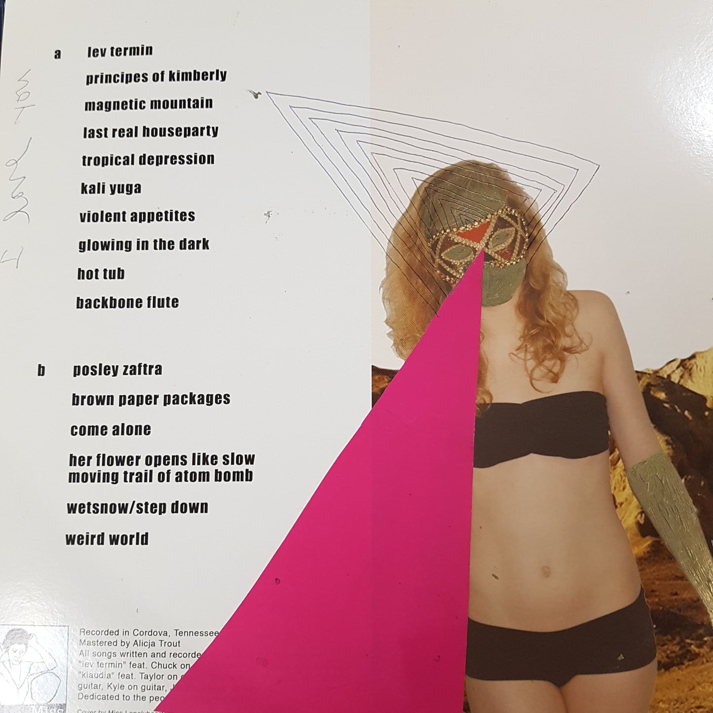 GIRLS OF THE GRAVITRON - MAGNETIC MOUNTAIN (USED VINYL 2010 EURO M-/EX+)
