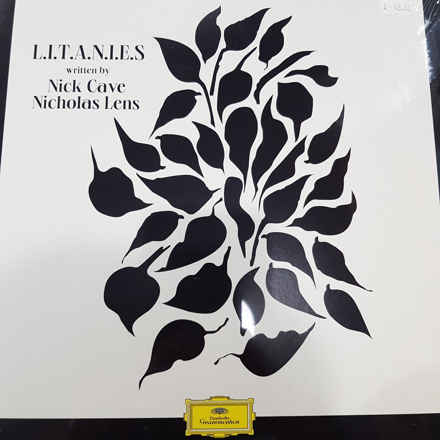 NICK CAVE AND NICHOLAS LENS - L.I.T.A.N.I.E.S (2LP) VINYL
