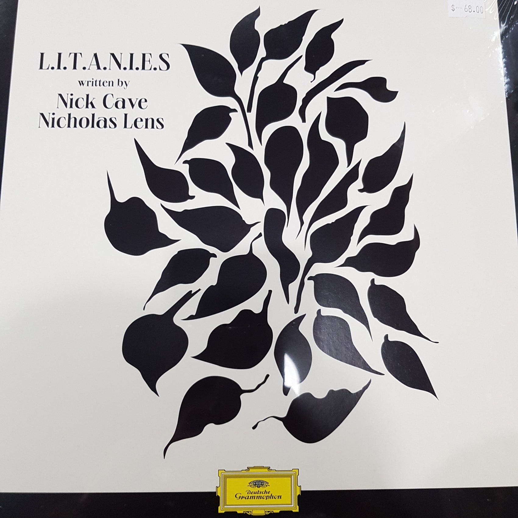 NICK CAVE AND NICHOLAS LENS - L.I.T.A.N.I.E.S (2LP) VINYL