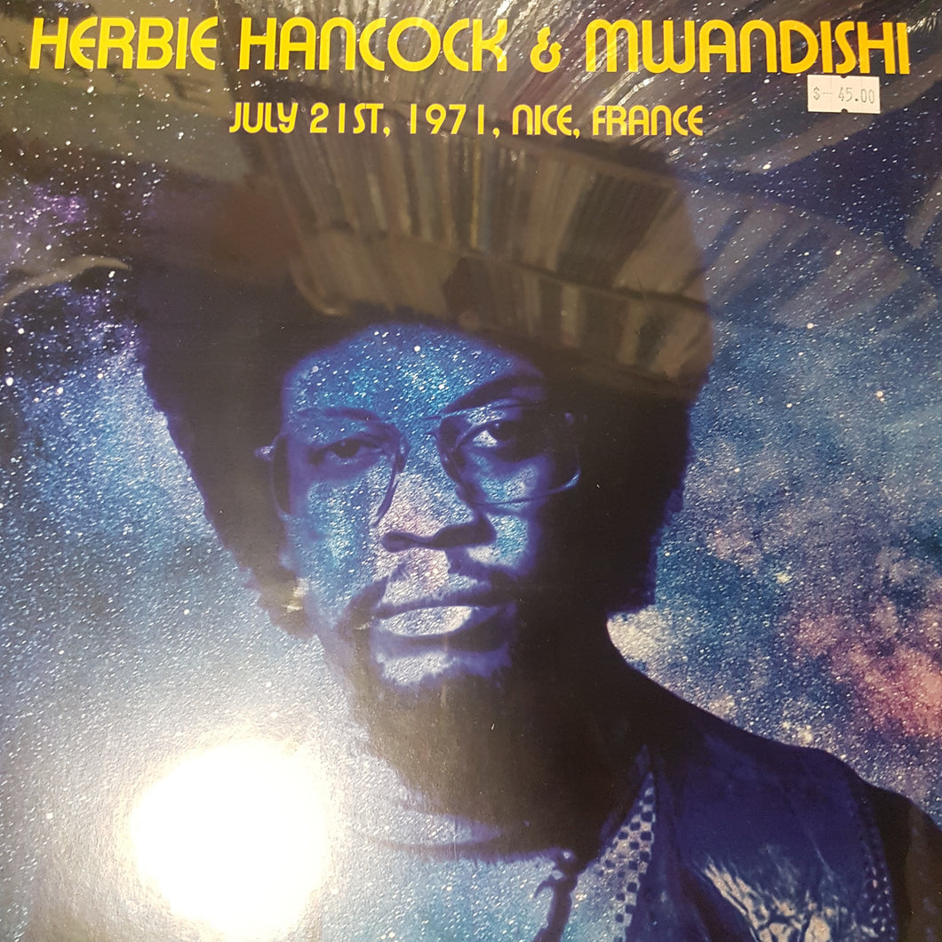 HERBIE HANCOCK & MWANDISHI - JULY 21st, 1971 NICE, FRANCE VINYL