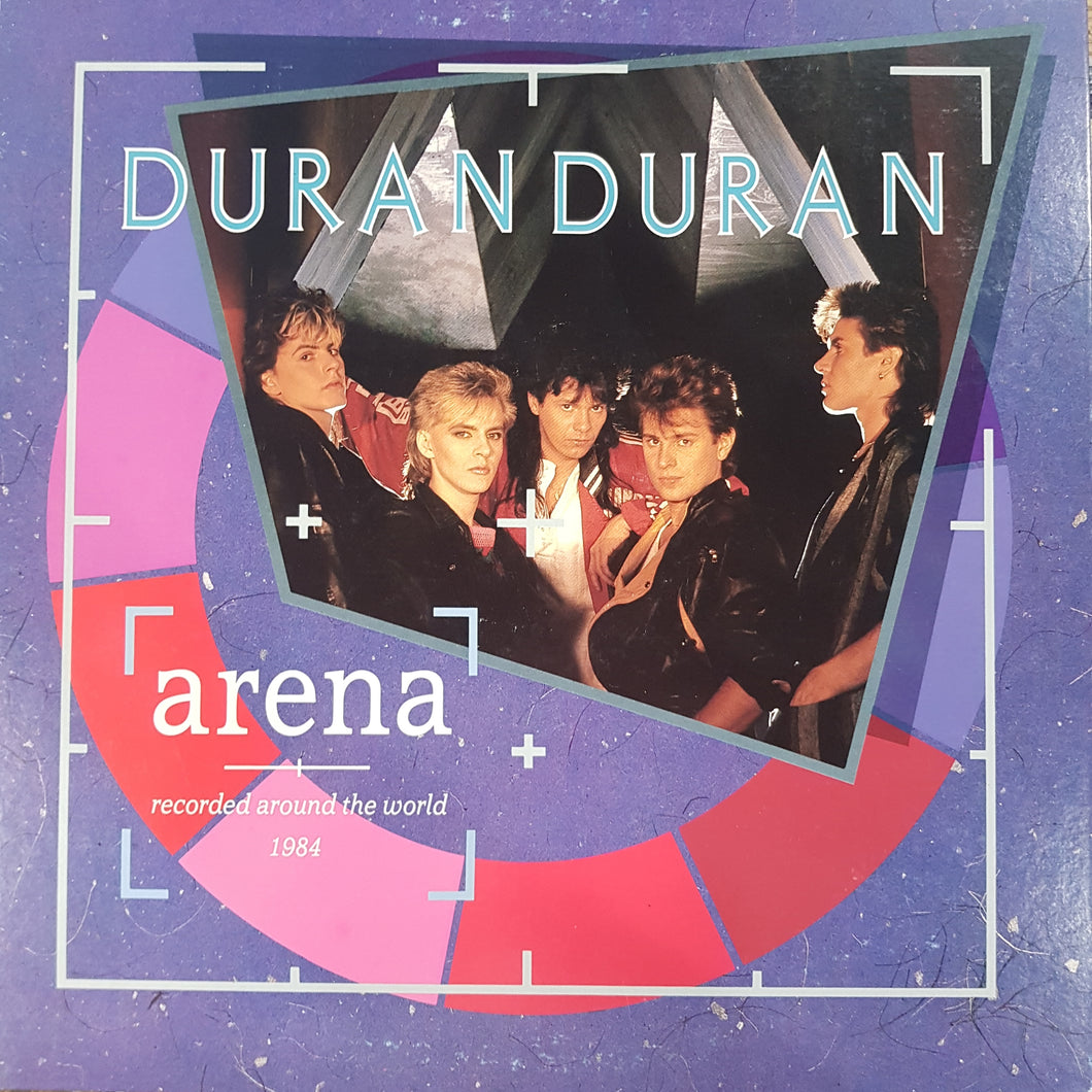 DURAN DURAN - ARENA - RECORDED AROUND THE WORLD 1984 (USED VINYL 1984 JAPANESE EX+/EX+)