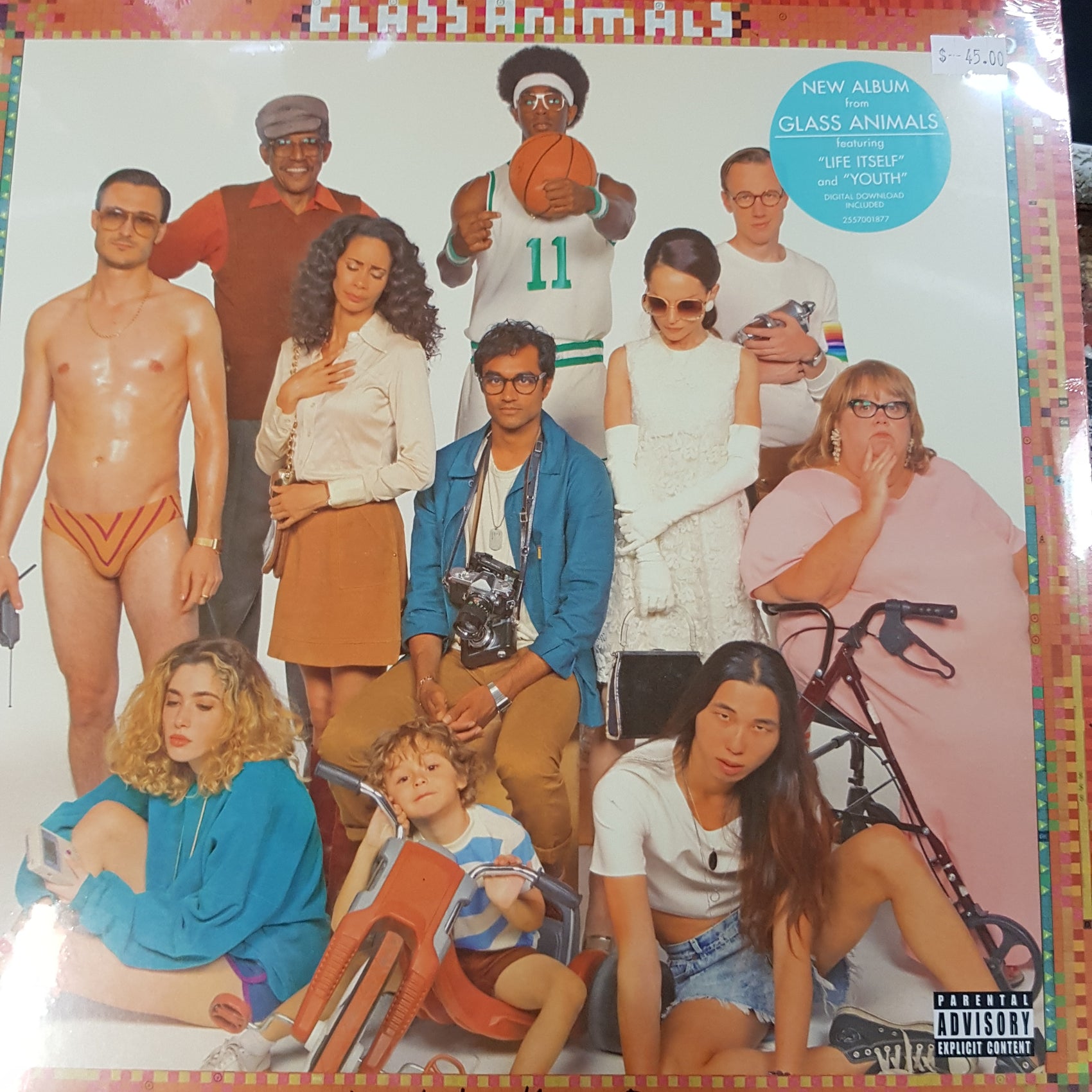 GLASS ANIMALS - HOW TO BE A HUMAN BEING VINYL