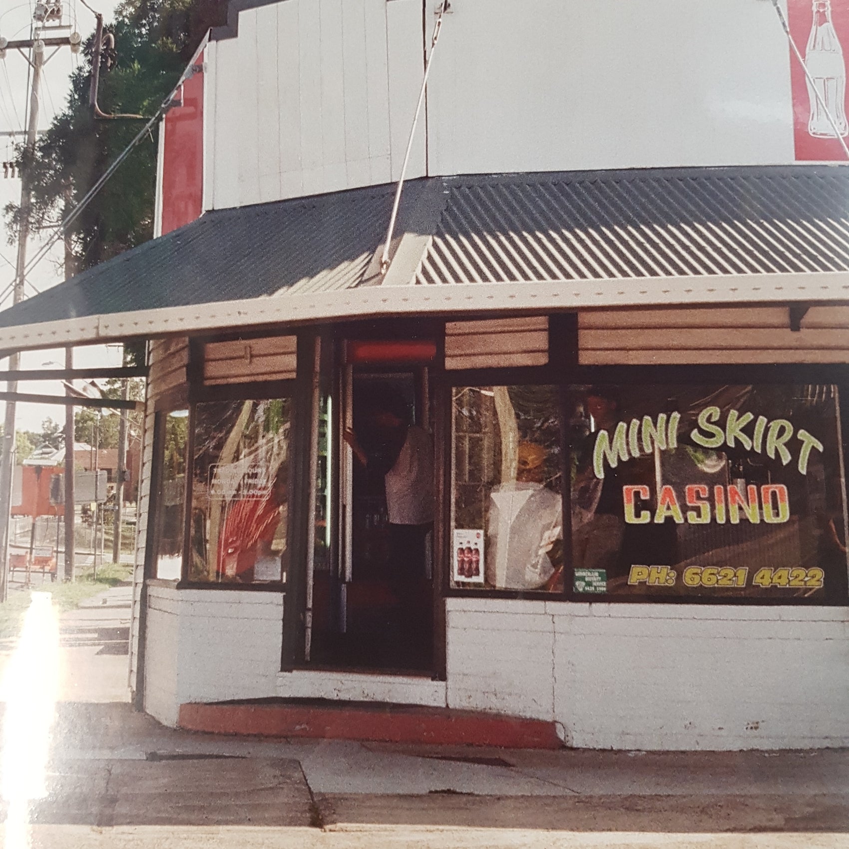 MINI SKIRT - CASINO VINYL