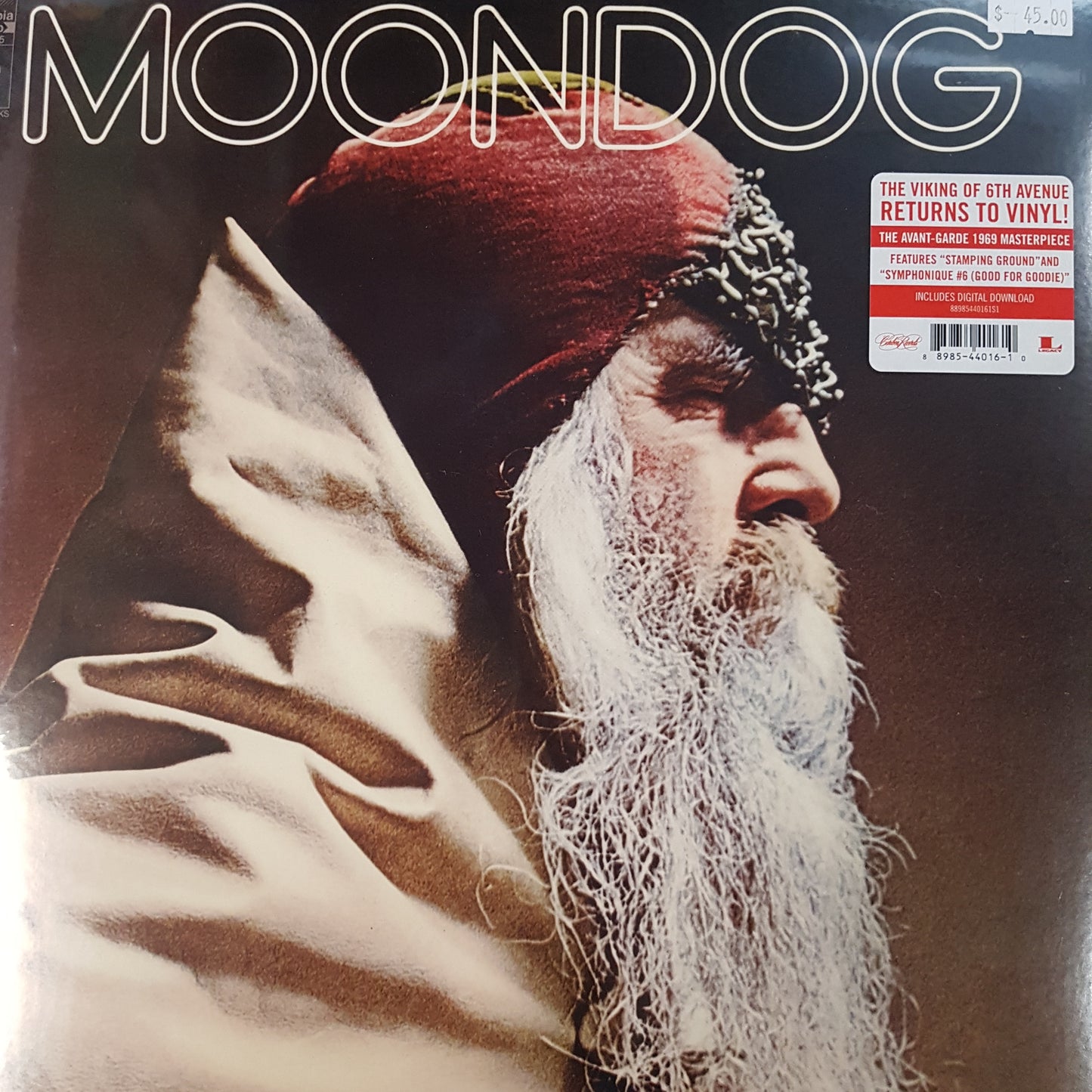 MOONDOG - SELF TITLED VINYL