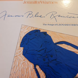 JENNIFER WARNES - FAMOUS BLUE RAINCOAT (USED VINYL 1986 CANADIAN M-/EX+)