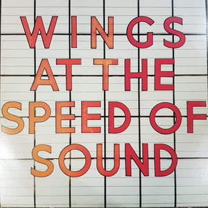 WINGS - AT THE SPEED OF SOUND (USED VINYL 1976 CANADIAN M-/EX)