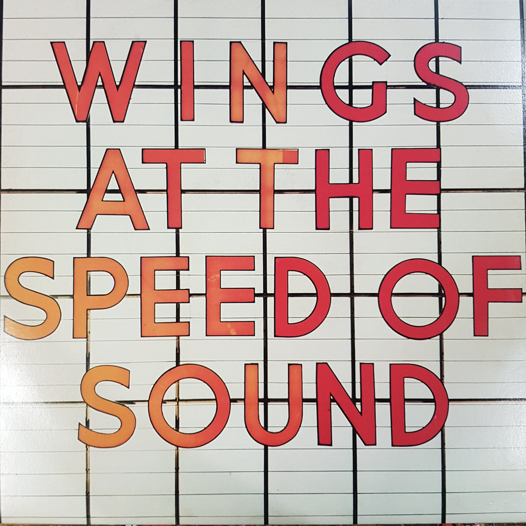 WINGS - AT THE SPEED OF SOUND (USED VINYL 1976 JAPANESE M-/EX+)