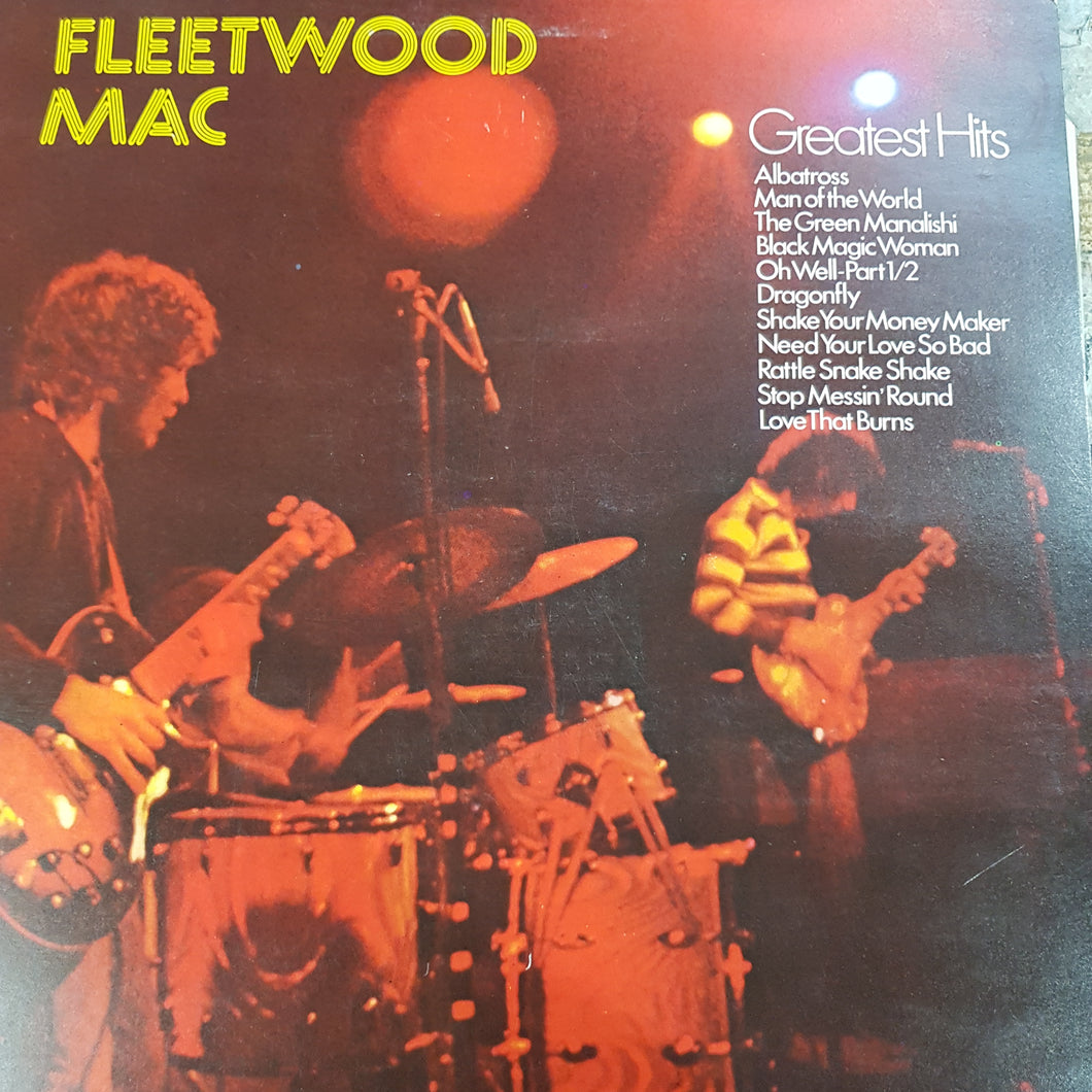 FLEETWOOD MAC - GREATEST HITS (USED VINYL 1975 UK M-/EX+)