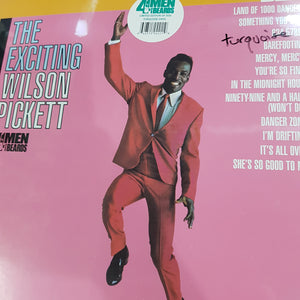 WILSON PICKETT - THE EXCITING (TURQUOISE COLOURED) VINYL
