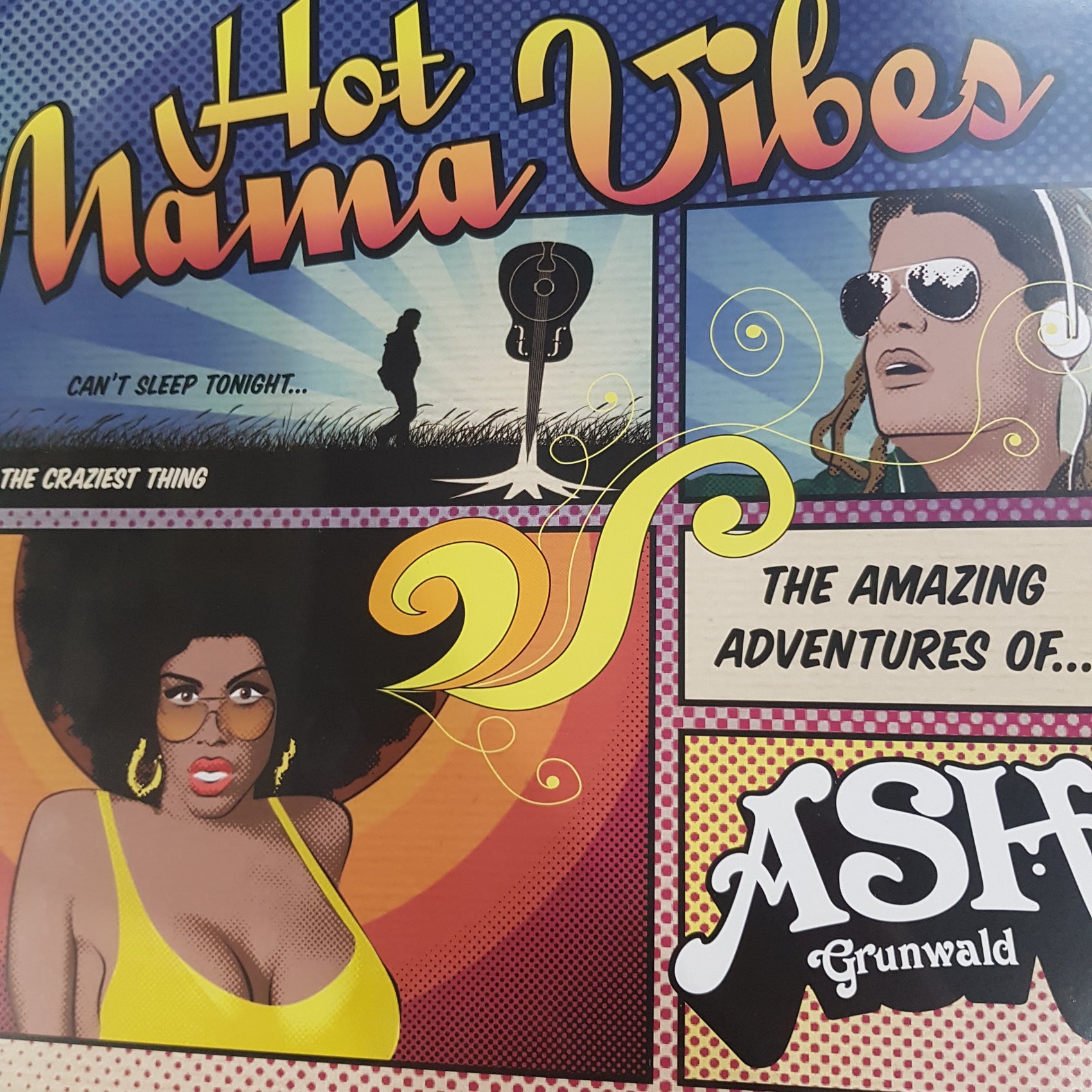 ASH GRUNWALD - HOT MAMA VIBES VINYL