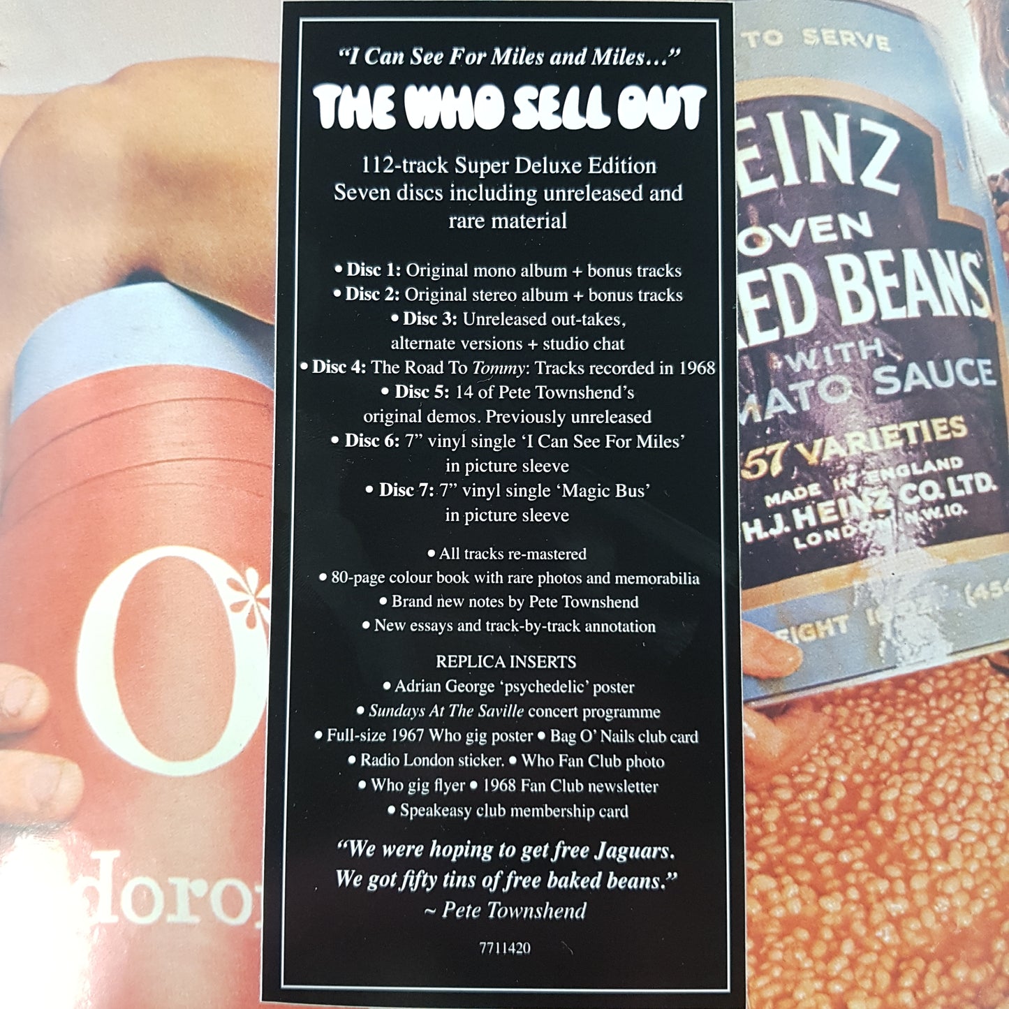 WHO - THE WHO SELL OUT (5CD/2x7") BOX SET