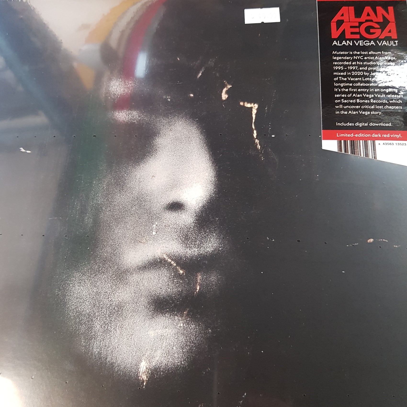 ALAN VEGA - MUTATOR (RED COLOURED) VINYL