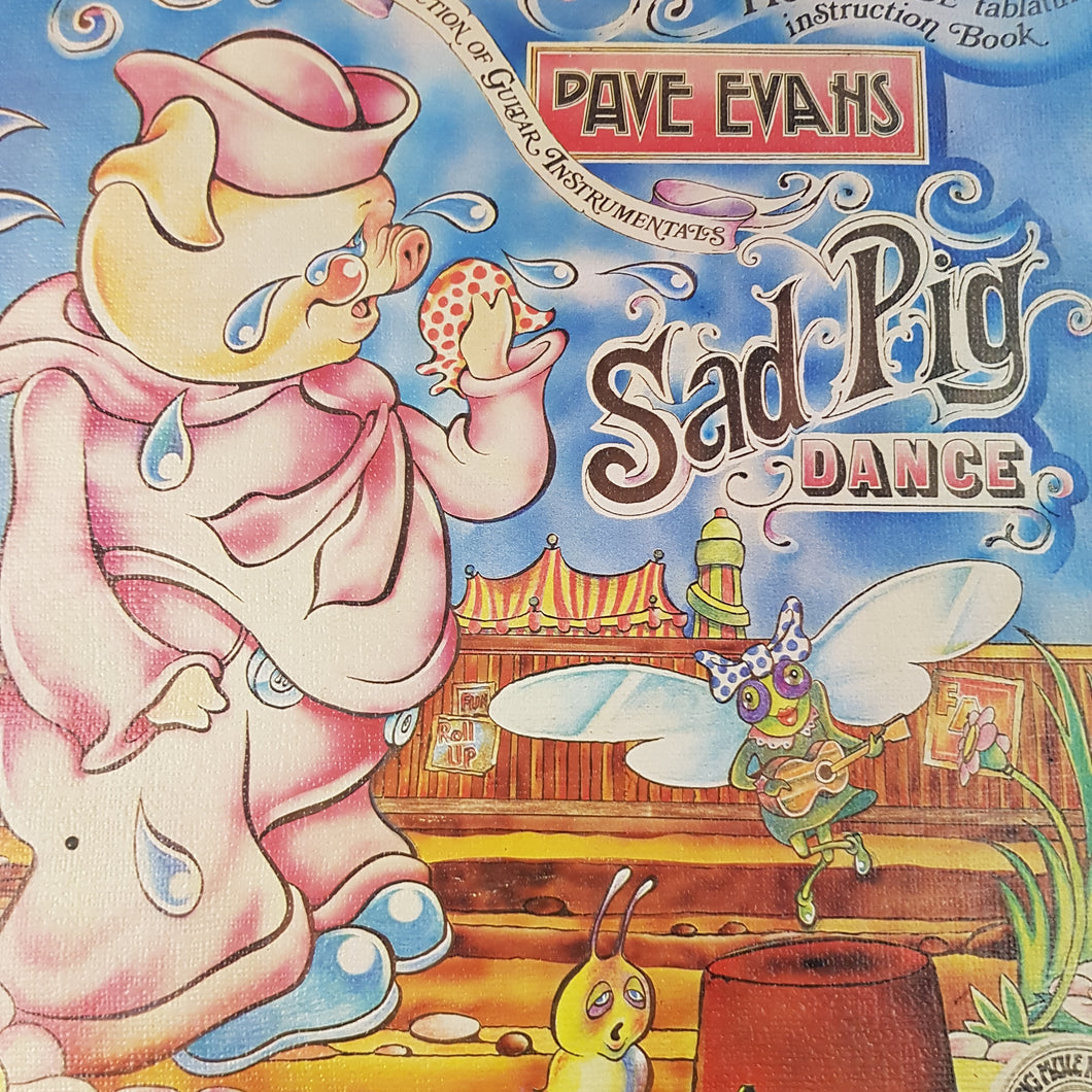 DAVE EVANS - SAD PIG DANCE (USED VINYL 1974 UK EX+/EX)