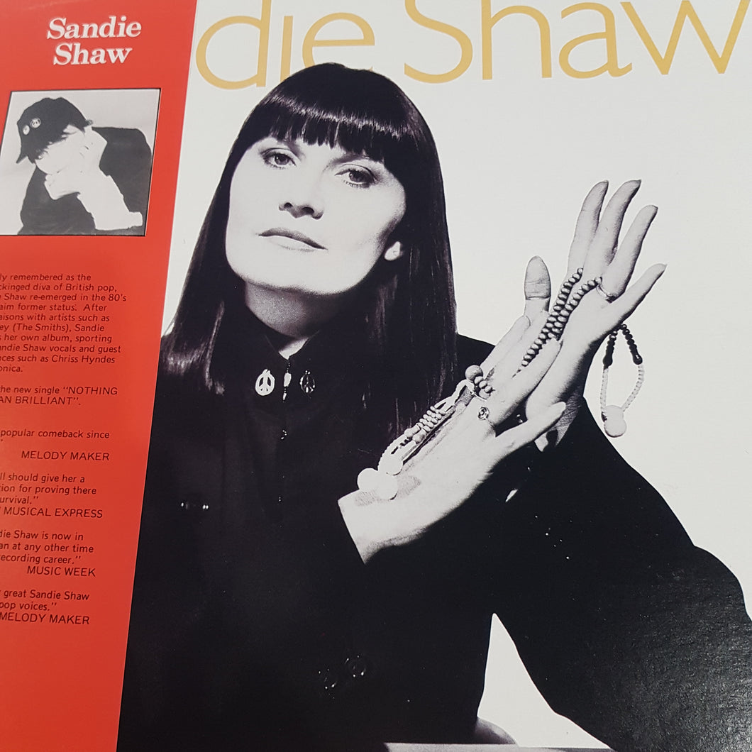 SANDIE SHAW - HELLO ANGEL (USED VINYL 1988 AUS M-/EX+)