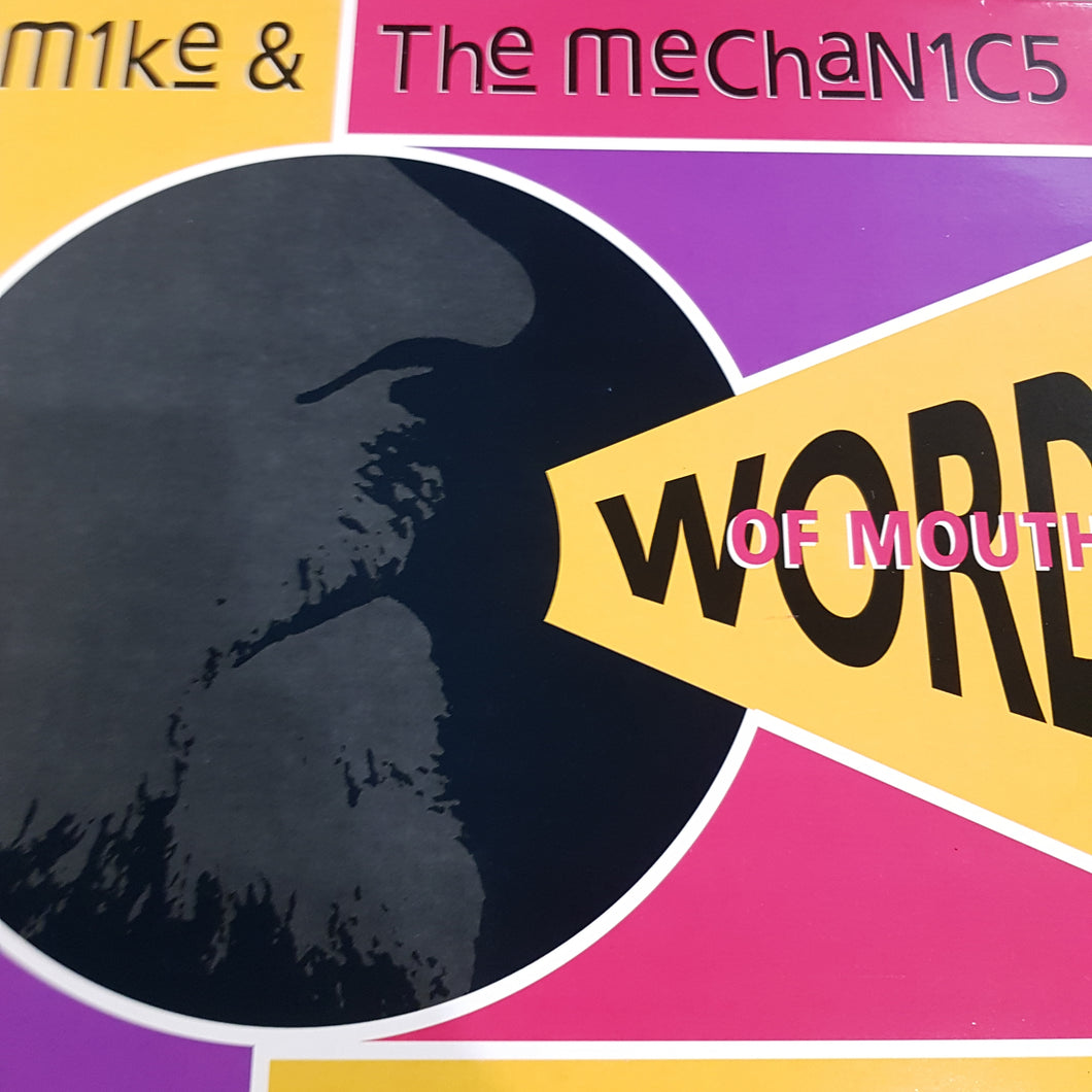 MIKE & THE MECHANICS - WORD OF MOUTH (USED VINYL 1991 UK UNPLAYED)