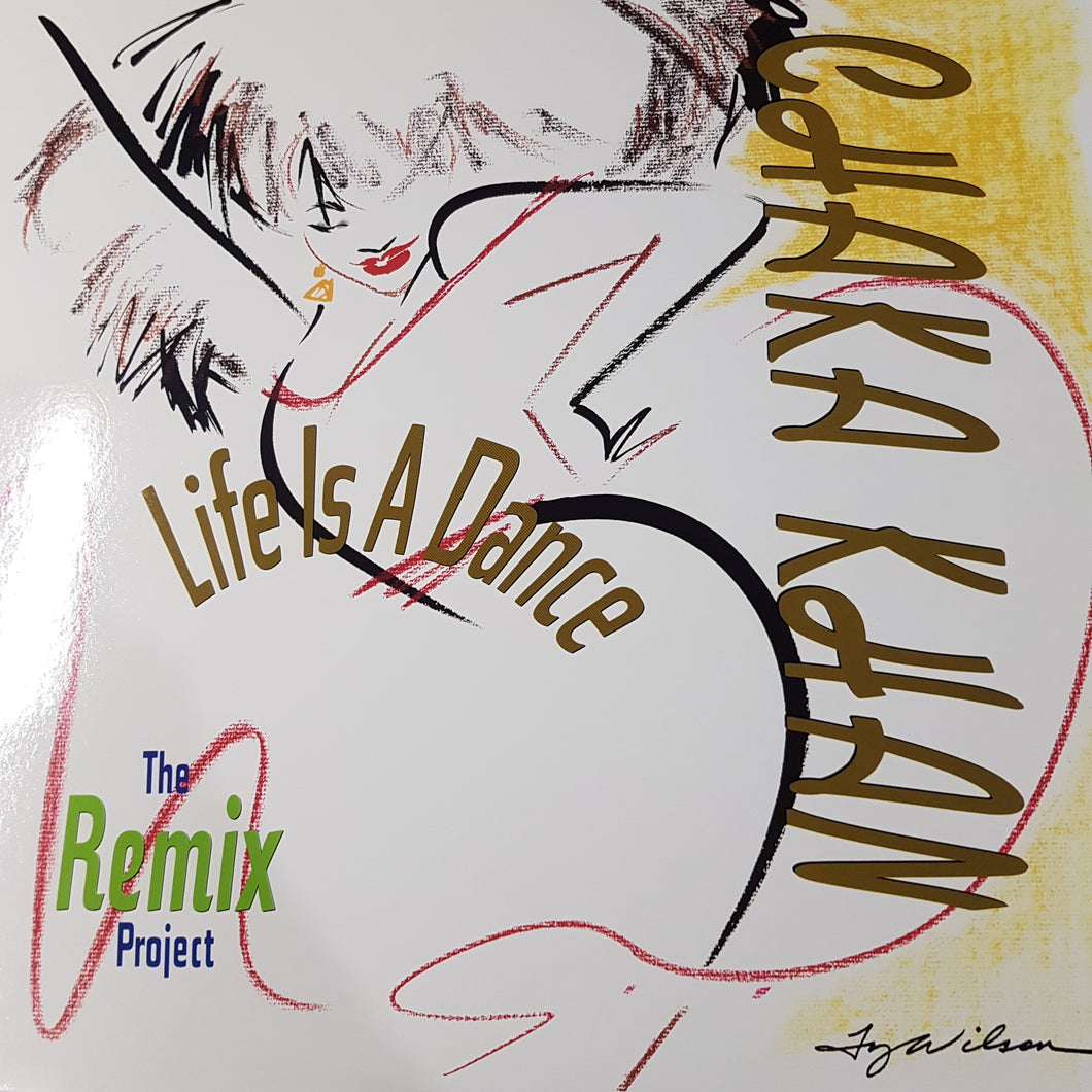 CHAKA KHAN - LIFE IS A DANCE - THE REMIX PROJECT (2LP) (USED VINYL 1989 US UNPLAYED)