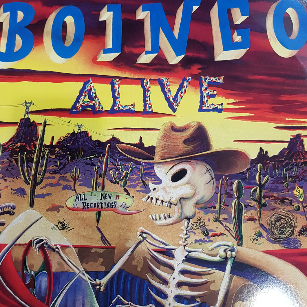 OINGO BOINGO - BOINGO ALIVE (2LP) (USED VINYL 1988 US M-/M-)